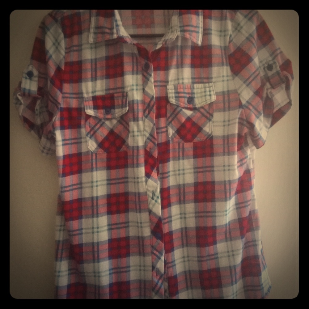 Women's Large Plaid shirt